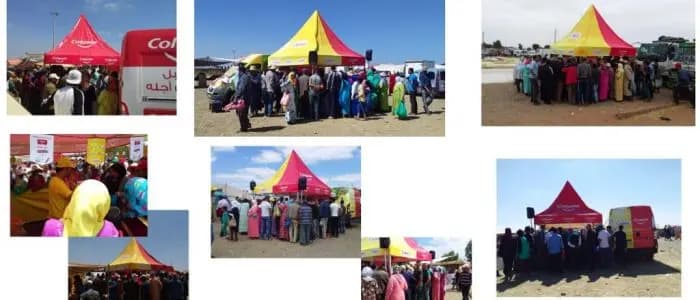 Colgate activation in Moroccan rural markets